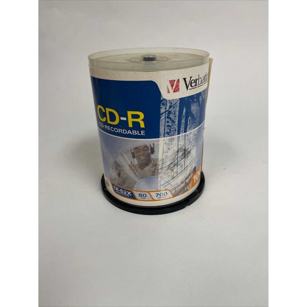Verbatim CD-R Recordable Compact Discs for Computer CD Rewriters‎ Lot of 80